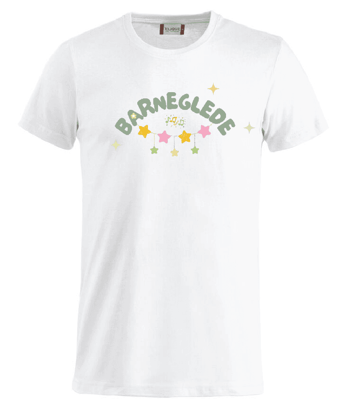 T-skjorte Herre Barneglede Logoskirken