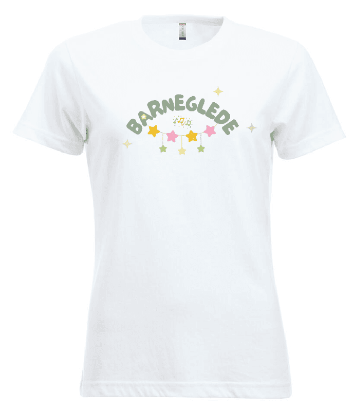 T-skjorte Dame Barneglede Logoskirken