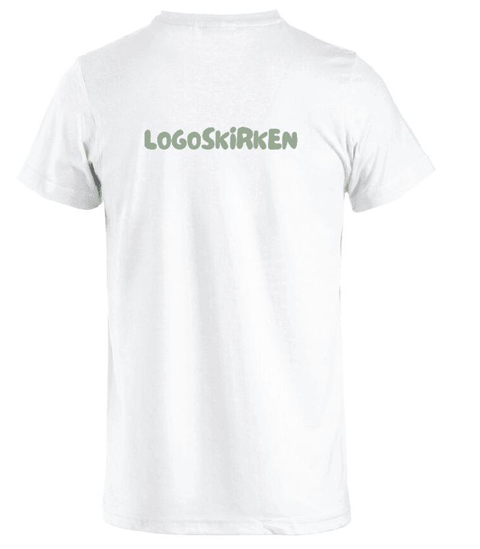 T-skjorte Herre Barneglede Logoskirken